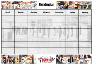 Kampfsport Zentrum Schmid Stundeplan